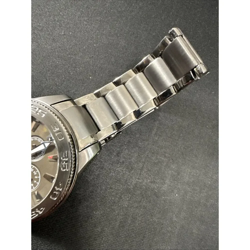 Men’s Fossil BQ1165 Watch 50mm Case 7” Band Gunmetal New Battery (G3)